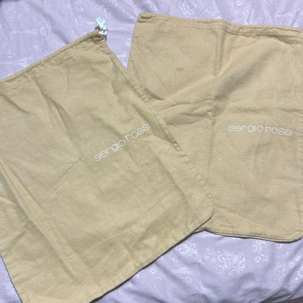 Sergio Rossi dust bags